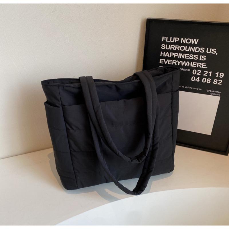 Canvas bag women s large-capacity new autumn and winter versatile casual shoulder shopping bag commuter tote bag чёрный
Canvas bag women s large-capacity new autumn and winter versatile casual shoulder shopping bag commuter tote bag чёрный