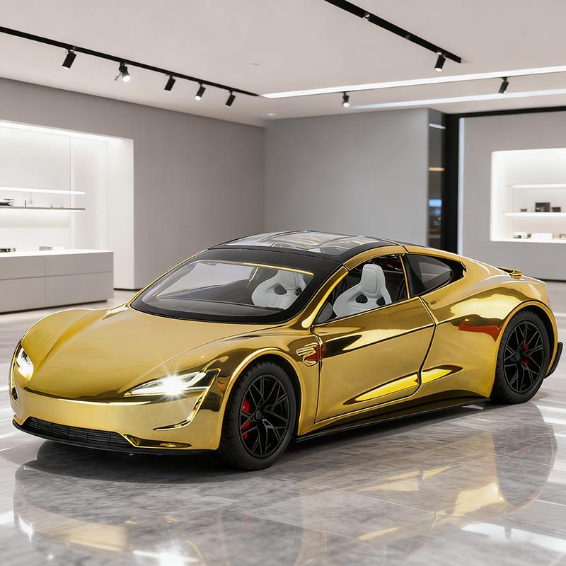 NEW 1:24 Roadster Supercar Alloy Car Model Sound and Light Pull Back Children s Toy Collectibles Birthday gift
NEW 1:24 Roadster Supercar Alloy Car Model Sound and Light Pull Back Children s Toy Collectibles Birthday gift