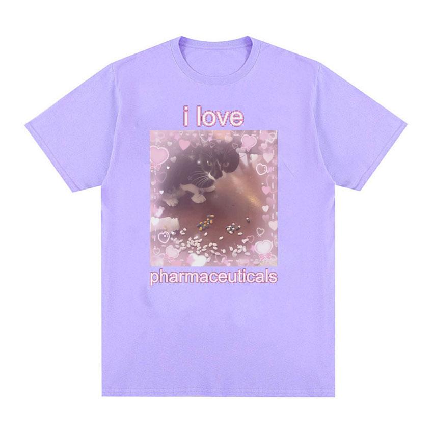 Футболка с рисунком «I Love Pharmaceuticals Cute Cat Meme», забавные мужские и женские топы, футболка с короткими рукавами, футболки большого размера из 100% хлопка
Футболка с рисунком «I Love Pharmaceuticals Cute Cat Meme», забавные мужские и женские топы, футболка с короткими рукавами, футболки большого размера из 100% хлопка