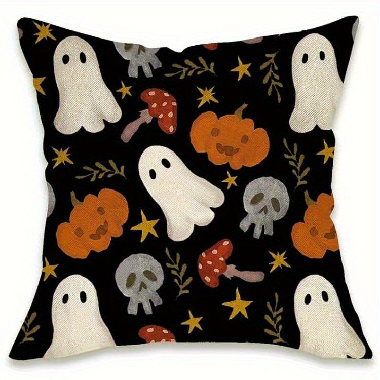 Ghost-Printed Halloween PillowcasesSuitable for living room bedroom sofa decorative cushion cover pillow cover 16x16Inch
Ghost-Printed Halloween PillowcasesSuitable for living room bedroom sofa decorative cushion cover pillow cover 16x16Inch