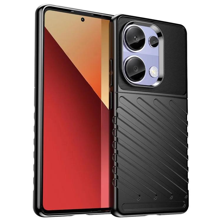 Thunder Series For Xiaomi Redmi Note 13 Pro 4G / Poco M6 Pro 4G TPU Case Twill Texture Phone Back Cover
Thunder Series For Xiaomi Redmi Note 13 Pro 4G / Poco M6 Pro 4G TPU Case Twill Texture Phone Back Cover