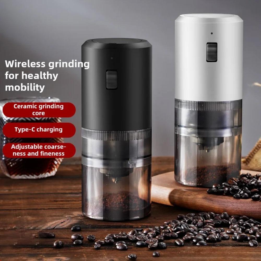 USB Rechargeable Coffee Grinding Machine Fast Grinding Electric Coffee Grinder Kitchen Home білий
USB Rechargeable Coffee Grinding Machine Fast Grinding Electric Coffee Grinder Kitchen Home білий