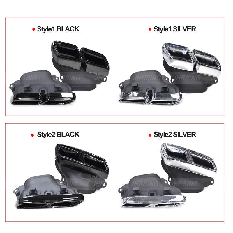 Stainless Steel Sport Quad Exhaust Tips for 2014-2016 Mercedes E-Class W212/AMG/E63 Silver Style 2
Stainless Steel Sport Quad Exhaust Tips for 2014-2016 Mercedes E-Class W212/AMG/E63 Silver Style 2