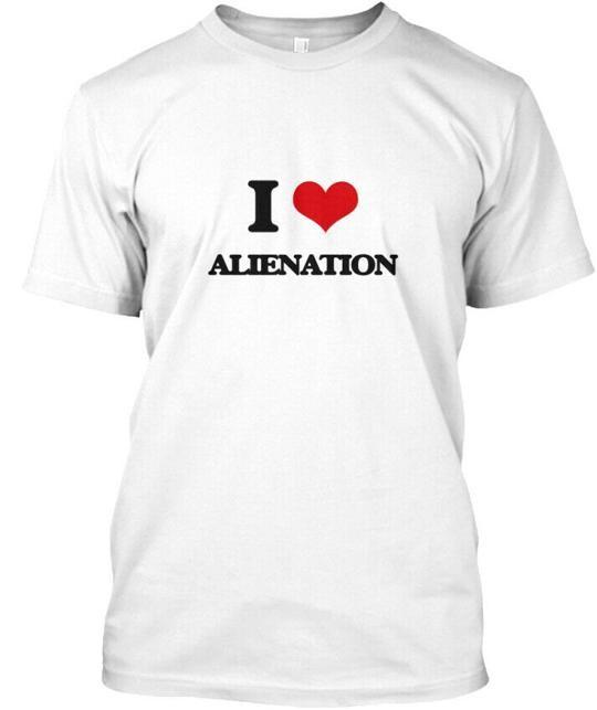 I Love Alienation T-Shirt Made in the USA Size S to 5XL 3XL
I Love Alienation T-Shirt Made in the USA Size S to 5XL 3XL
