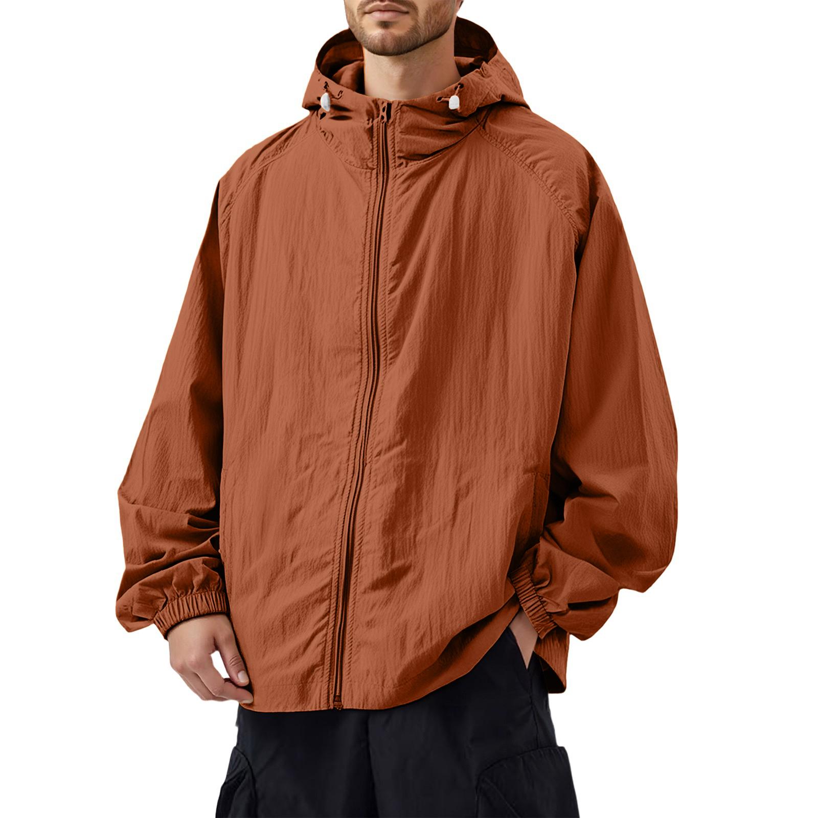 Men s Outdoor Casual Loose Sun Protective Clothing Punch Jacket Coat M шафрановий
Men s Outdoor Casual Loose Sun Protective Clothing Punch Jacket Coat M шафрановий