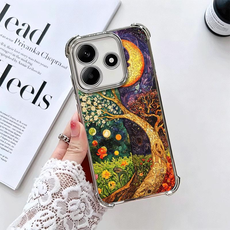 Tree of Life Space Soft Phone Case For Xiaomi Redmi Note 14 15 Pro Plus 13 12 11S 11T 5G 10 9S 9 Plating Anti-Fall Fundas Redmi Note 13 Pro 4G
Tree of Life Space Soft Phone Case For Xiaomi Redmi Note 14 15 Pro Plus 13 12 11S 11T 5G 10 9S 9 Plating Anti-Fall Fundas Redmi Note 13 Pro 4G