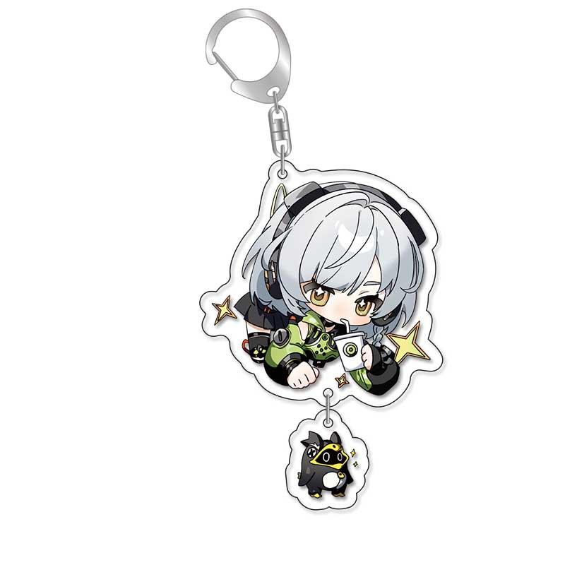 Zenless Zone Zero Anby Demara Billy The Kid Anime Keychain Cartoon Plastic Keyring Bag Tag Cos Accessory
Zenless Zone Zero Anby Demara Billy The Kid Anime Keychain Cartoon Plastic Keyring Bag Tag Cos Accessory