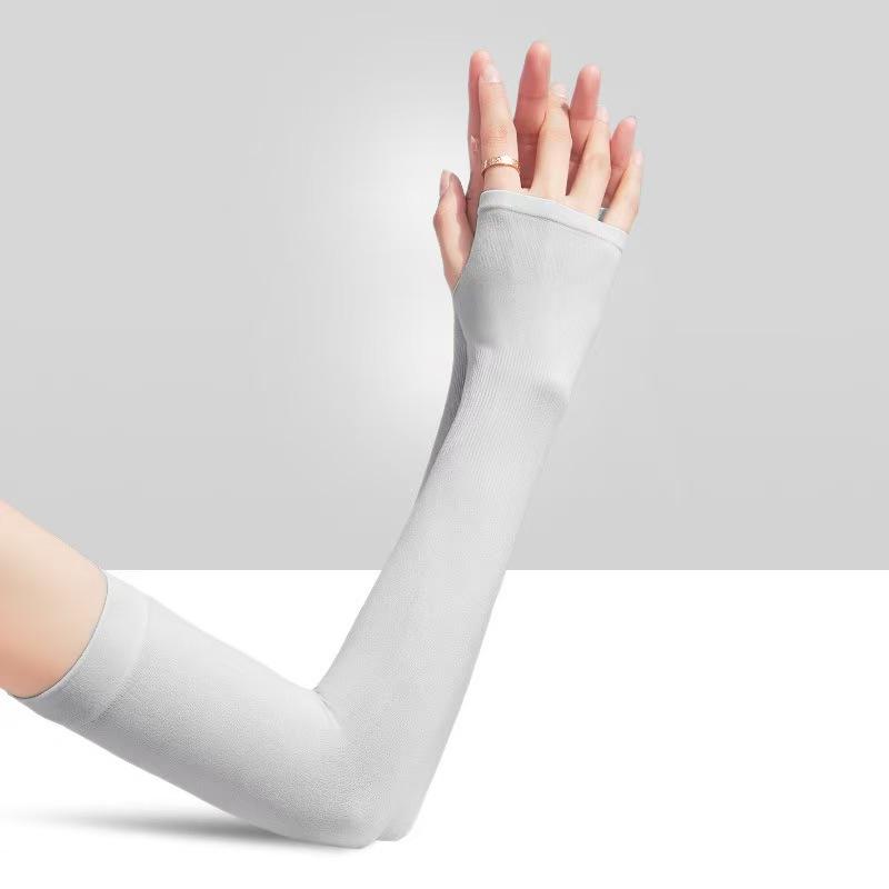 Unisex UV Protection Arm Sleeves, Ice Silk Cooling Sleeves, Thin Breathable Sun Sleeves for Cycling Running Outdoor Sports сірий
Unisex UV Protection Arm Sleeves, Ice Silk Cooling Sleeves, Thin Breathable Sun Sleeves for Cycling Running Outdoor Sports сірий