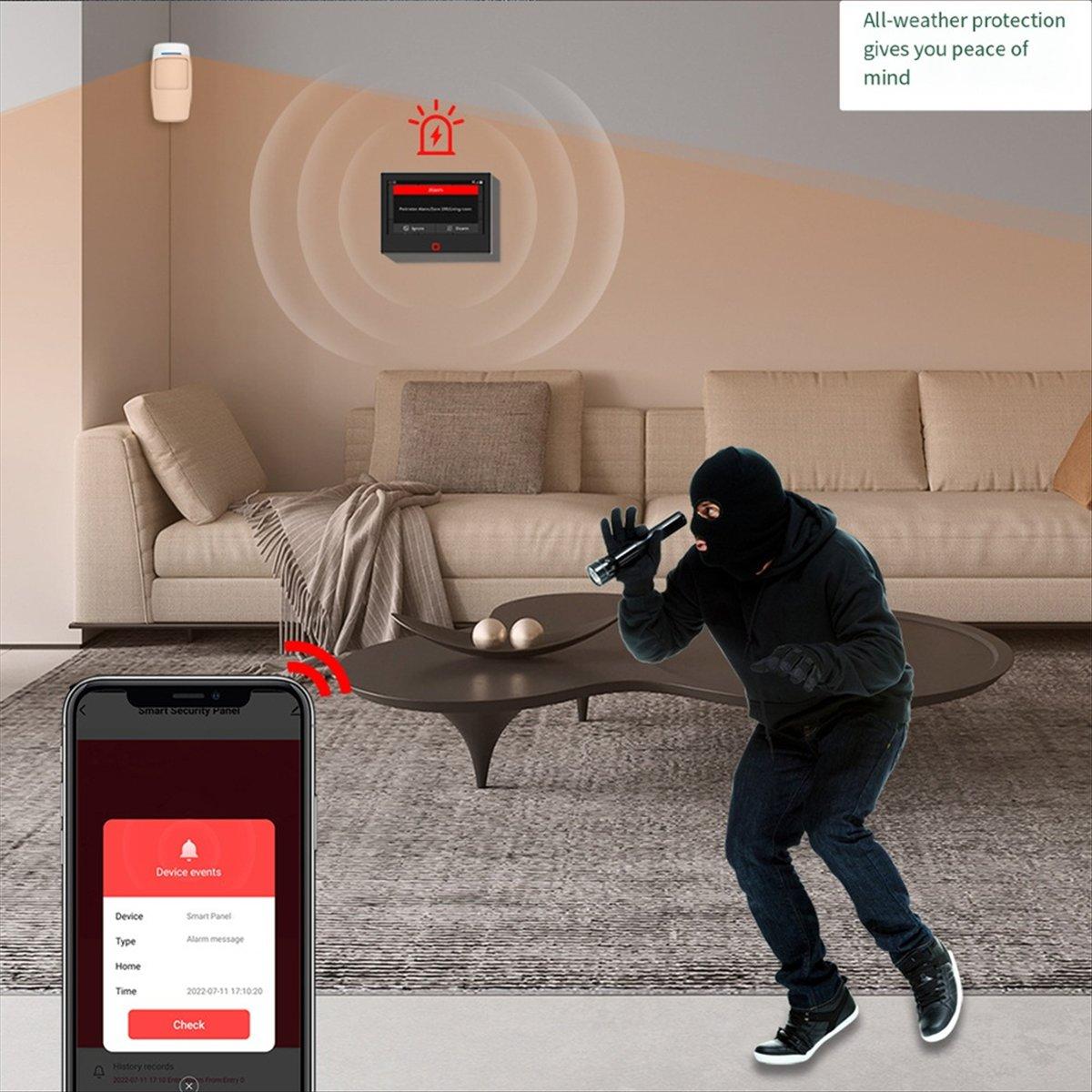 Tuya Smart Home Alarms System Wireless WiFi 4G 7 Inch Panel for Home Burglar Security Protection Alarms EU Plug China Mainland
Tuya Smart Home Alarms System Wireless WiFi 4G 7 Inch Panel for Home Burglar Security Protection Alarms EU Plug China Mainland