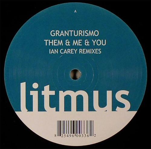 12inch Record GRANTURISMO - Them & Me & You (Ian Carey Remixes) LITMUS008 Litmus Recordin 2006 UK Dance & Electronica Used
12inch Record GRANTURISMO - Them & Me & You (Ian Carey Remixes) LITMUS008 Litmus Recordin 2006 UK Dance & Electronica Used