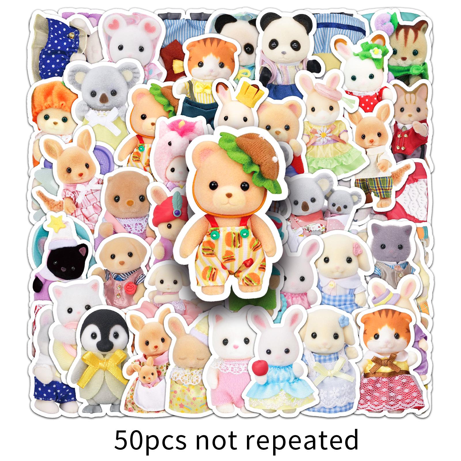 50 Sanrio Cartoon Stickers: Cute Dolls for Phone, Journal, & Water Bottles
50 Sanrio Cartoon Stickers: Cute Dolls for Phone, Journal, & Water Bottles