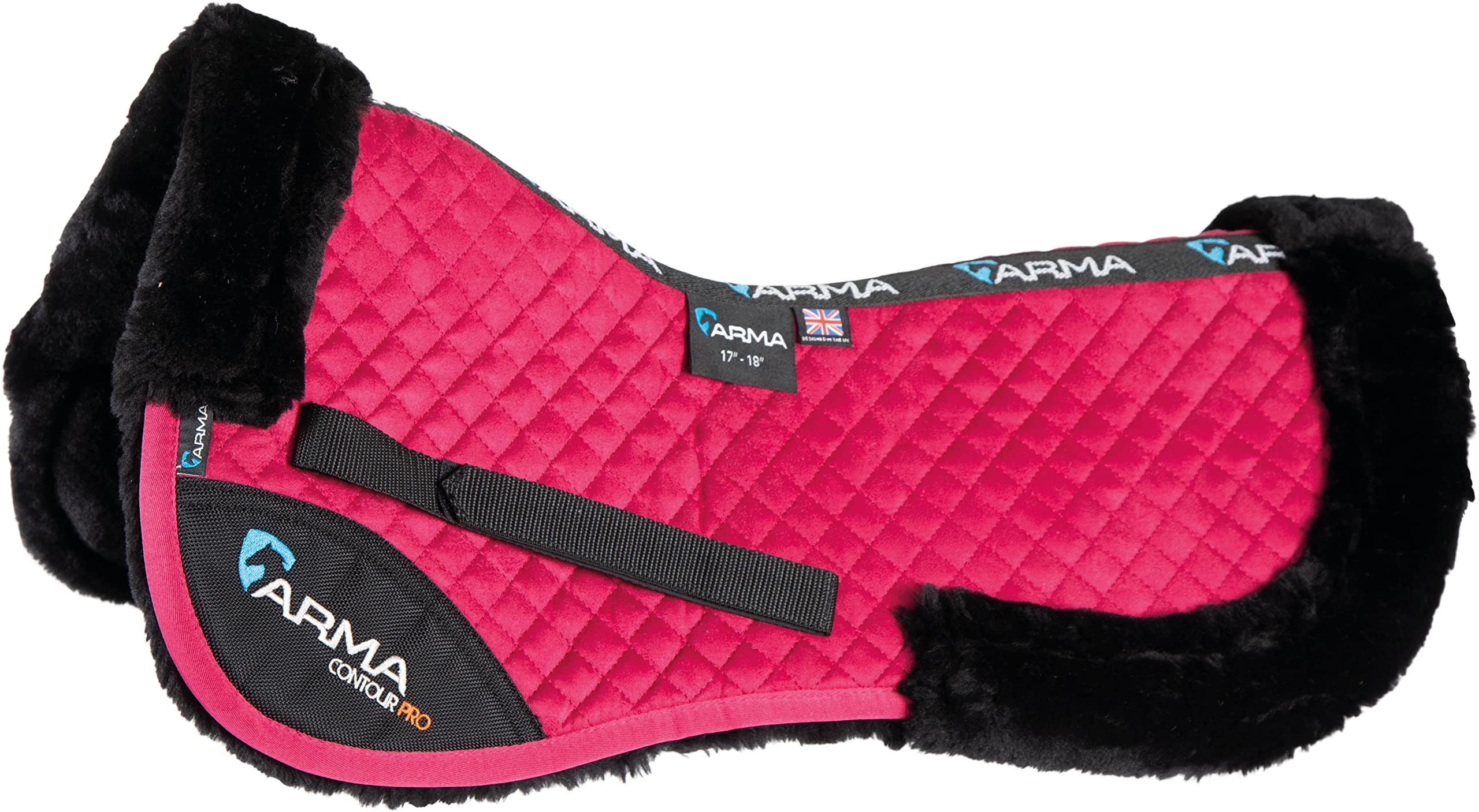 Shire Saddle Pad Performance Boa Pad Raspberry Довжина 63 x Ширина 60 см Замша S-HA-5266 малиновий колір
Shire Saddle Pad Performance Boa Pad Raspberry Довжина 63 x Ширина 60 см Замша S-HA-5266 малиновий колір