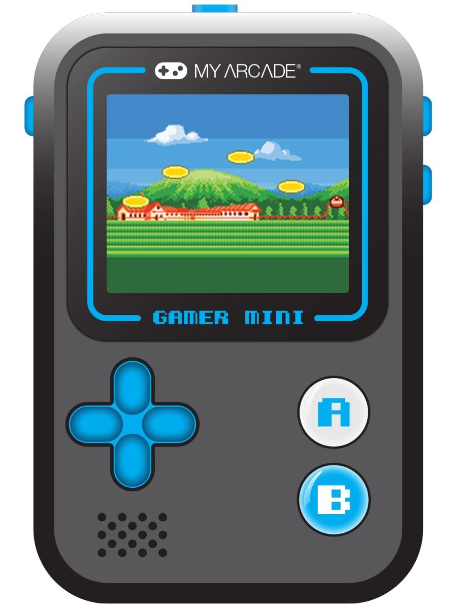 My Arcade Gamer Mini Miniature Handheld Game System 160 Game Pack Color Display Classic-Blue 1.8 (ДГУН-3926) синій
My Arcade Gamer Mini Miniature Handheld Game System 160 Game Pack Color Display Classic-Blue 1.8 (ДГУН-3926) синій