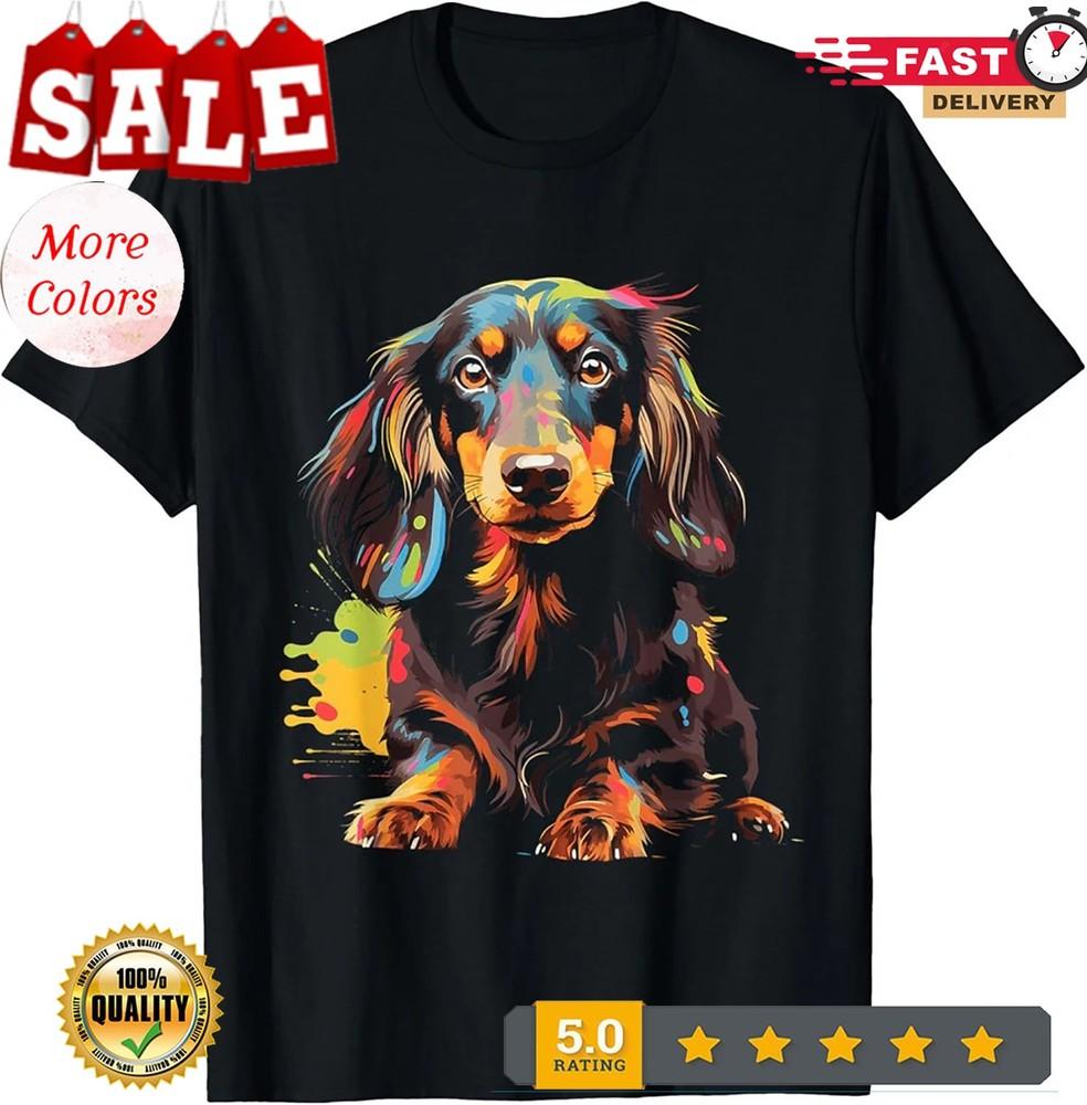 Long Hair Dachshund Puppy Best Dog Walking Pet T-Shirt L
Long Hair Dachshund Puppy Best Dog Walking Pet T-Shirt L