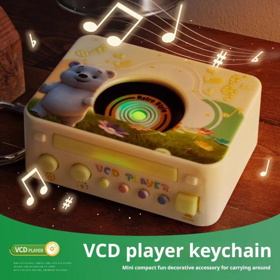 2025 Mini Record Player Keychain Portable Retro Phonograph Toy Bag Pendant Pocket C
2025 Mini Record Player Keychain Portable Retro Phonograph Toy Bag Pendant Pocket C