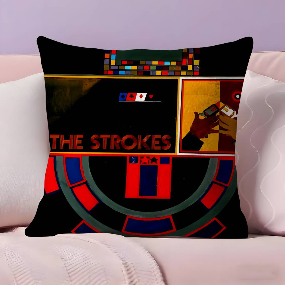 Rock Band The Strokes Album Pillow Case Ultra Soft Skin Friendly Fabric Cloud Like Comfort & Concealed Zipper 16x16Inch
Rock Band The Strokes Album Pillow Case Ultra Soft Skin Friendly Fabric Cloud Like Comfort & Concealed Zipper 16x16Inch