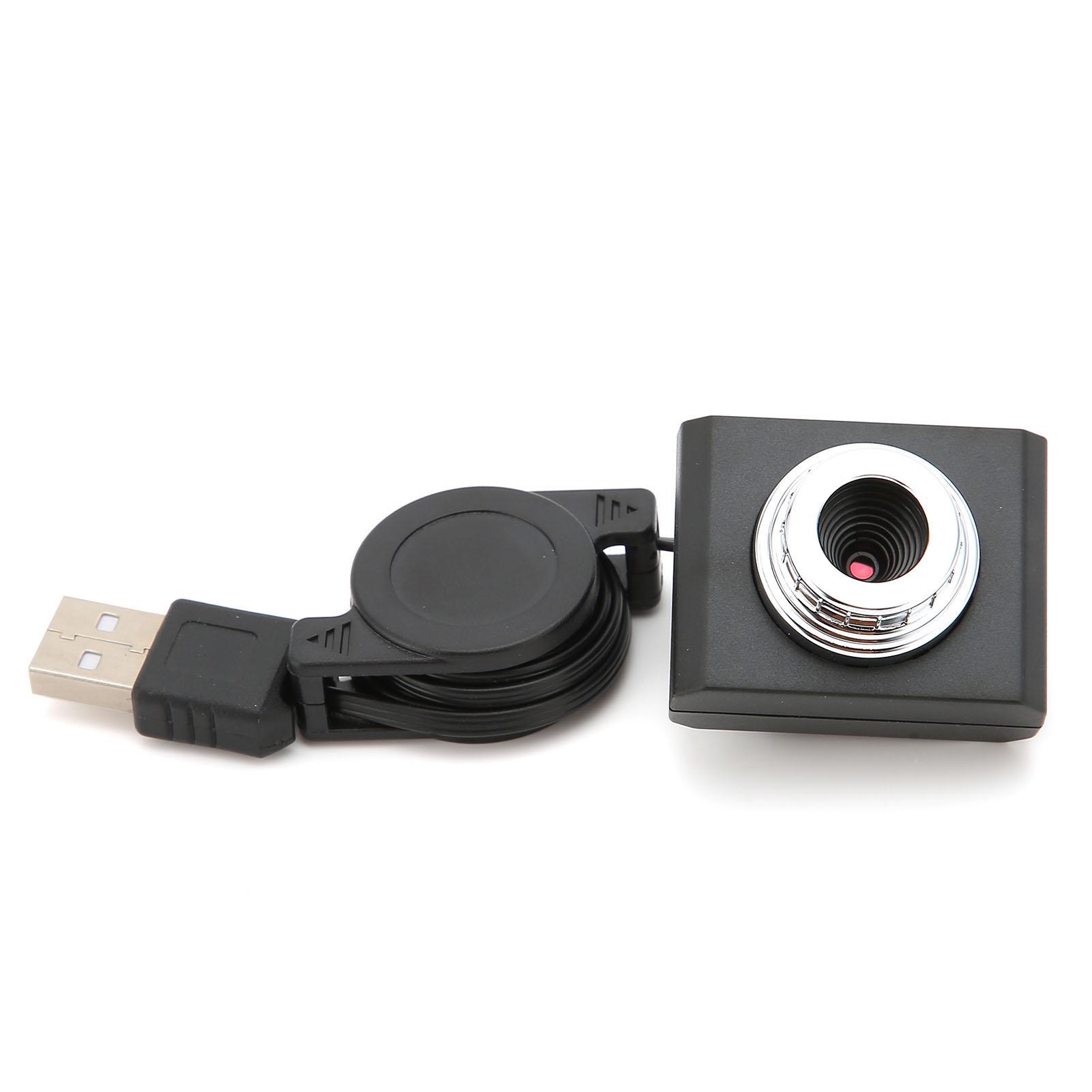 Webcam USB2.0 480P High Resolution Automatic White Balance Computer Camera for Web Conference Video
Webcam USB2.0 480P High Resolution Automatic White Balance Computer Camera for Web Conference Video