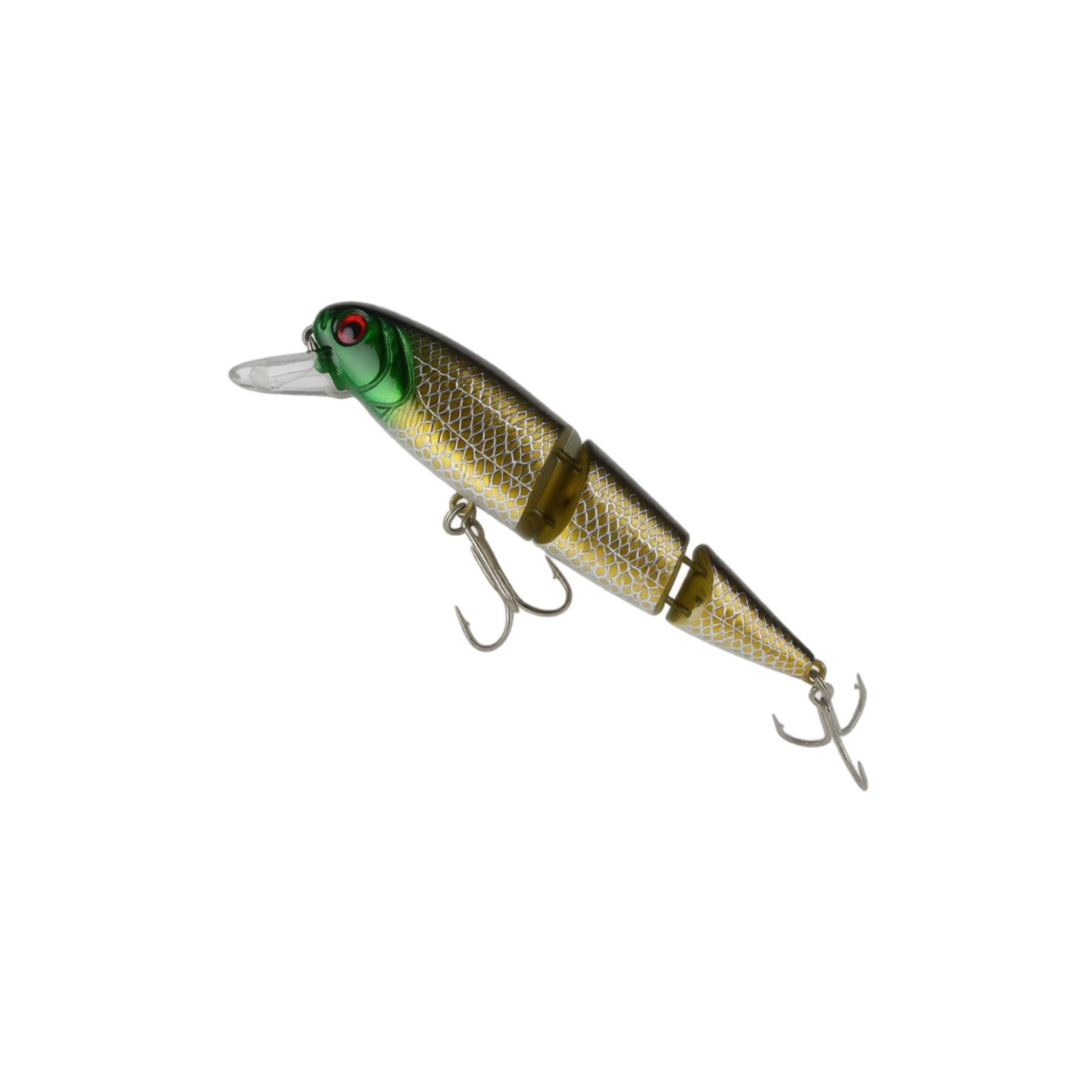 Three Jointed Fishing Lure Hard Bait Plastic Minnow Lure 10 5cm 14g Multi-Segment Fishing Bait for Freshwater and Saltwater Fishing one size
Three Jointed Fishing Lure Hard Bait Plastic Minnow Lure 10 5cm 14g Multi-Segment Fishing Bait for Freshwater and Saltwater Fishing one size