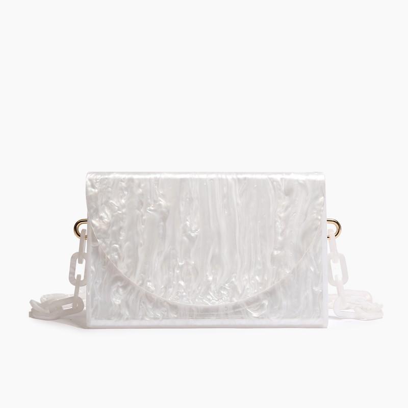 Small Niche Design Handbag, Women s New Dinner Bag, Shiny Texture Handbag, Chain Shoulder Crossbody Bag 19.5*9*12 білий
Small Niche Design Handbag, Women s New Dinner Bag, Shiny Texture Handbag, Chain Shoulder Crossbody Bag 19.5*9*12 білий