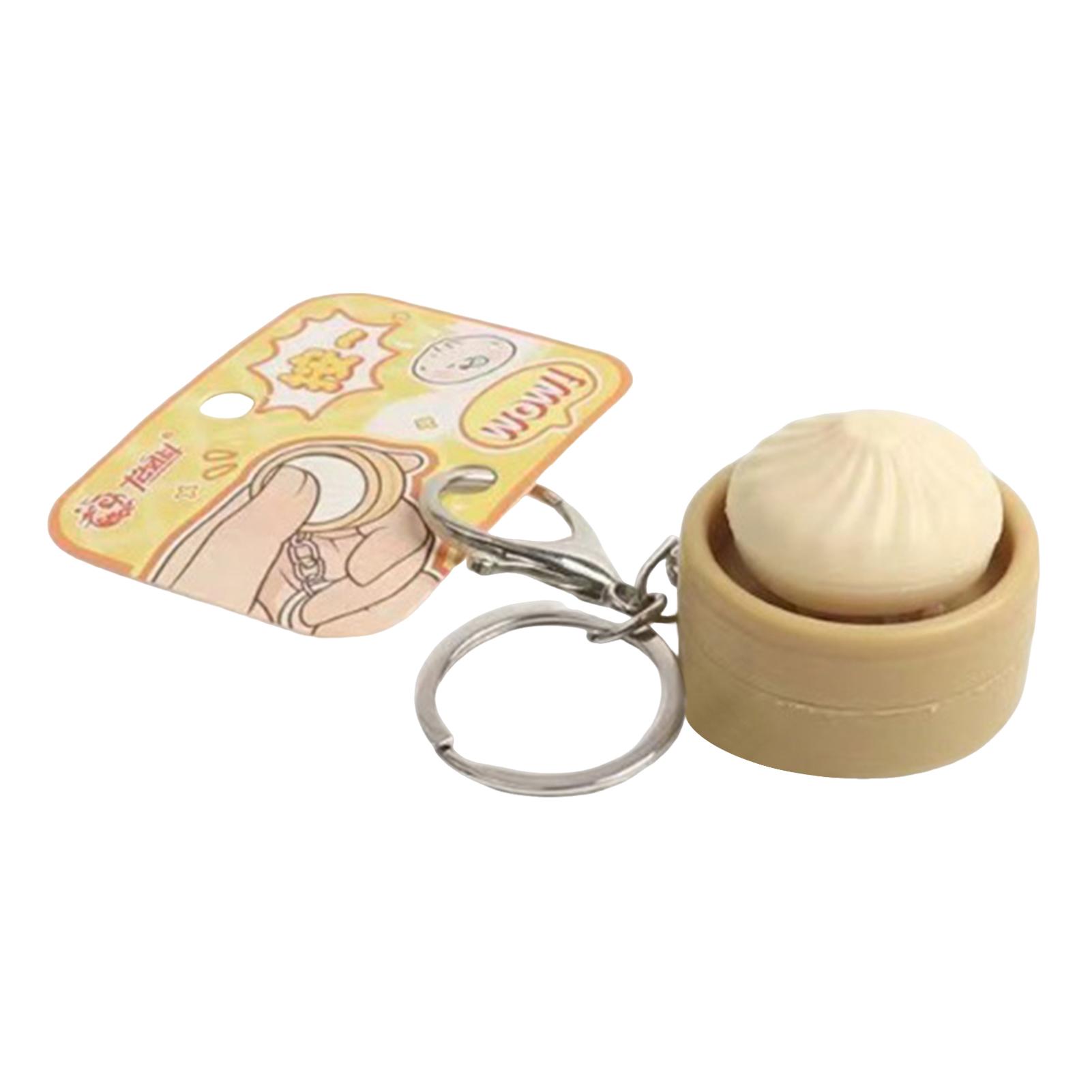 Steamed Bun Clicker Keychain Stress Relief Fidgets Toy Cute Key Rings For Phone Bag Decoration
Steamed Bun Clicker Keychain Stress Relief Fidgets Toy Cute Key Rings For Phone Bag Decoration
