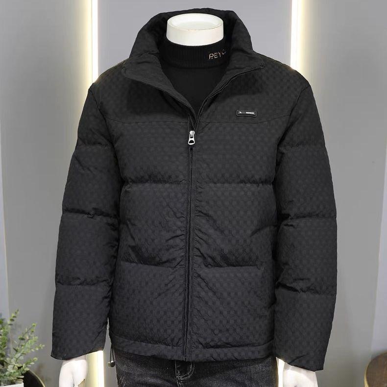Men s Trendy Thickened Winter Jacket - Short Style Stand Collar with Zipper, Warm Handsome Roguish Design M (45-55 kg) чорний
Men s Trendy Thickened Winter Jacket - Short Style Stand Collar with Zipper, Warm Handsome Roguish Design M (45-55 kg) чорний