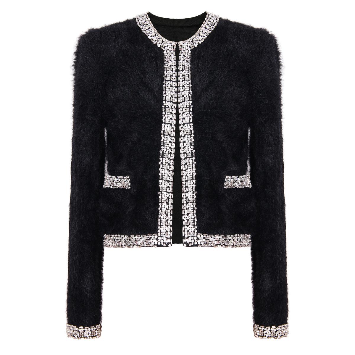 2025 Spring/Autumn Women s Quality Knitted Mohair Cardigan - Long-sleeved, Fragrant Style S
2025 Spring/Autumn Women s Quality Knitted Mohair Cardigan - Long-sleeved, Fragrant Style S