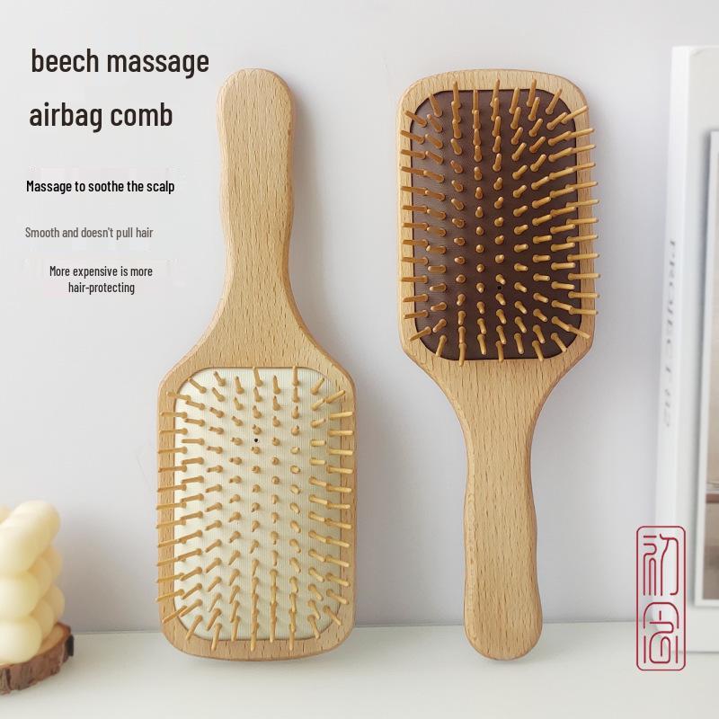 Masterlee Air Cushion Paddle Brush: Detangling & Massage Wooden Hairdressing Comb
Masterlee Air Cushion Paddle Brush: Detangling & Massage Wooden Hairdressing Comb