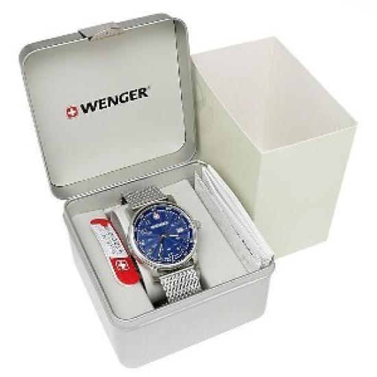 Часы мужские WENGER Urban Classic 01.1041.107 синие серебристые (открытая коробка) серебряный
Часы мужские WENGER Urban Classic 01.1041.107 синие серебристые (открытая коробка) серебряный