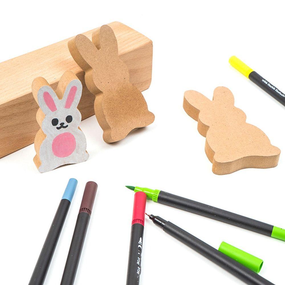 3pcs Craft Arts Crafts Ornaments Bunny Easter Decor Easter Rabbit Unfinished Wooden Chips
3pcs Craft Arts Crafts Ornaments Bunny Easter Decor Easter Rabbit Unfinished Wooden Chips