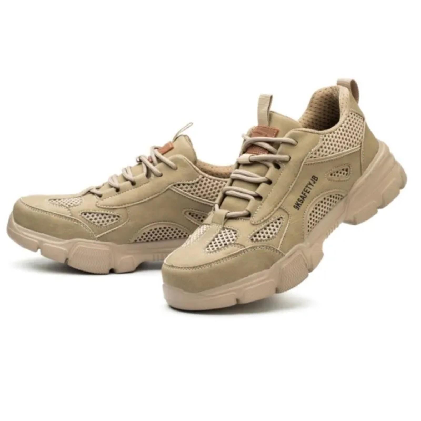 Breathable Anti-smash And Anti-puncture Labor Shoes, Steel Toe Cap Safety Flying Mesh Work Shoes 40 бежевий
Breathable Anti-smash And Anti-puncture Labor Shoes, Steel Toe Cap Safety Flying Mesh Work Shoes 40 бежевий