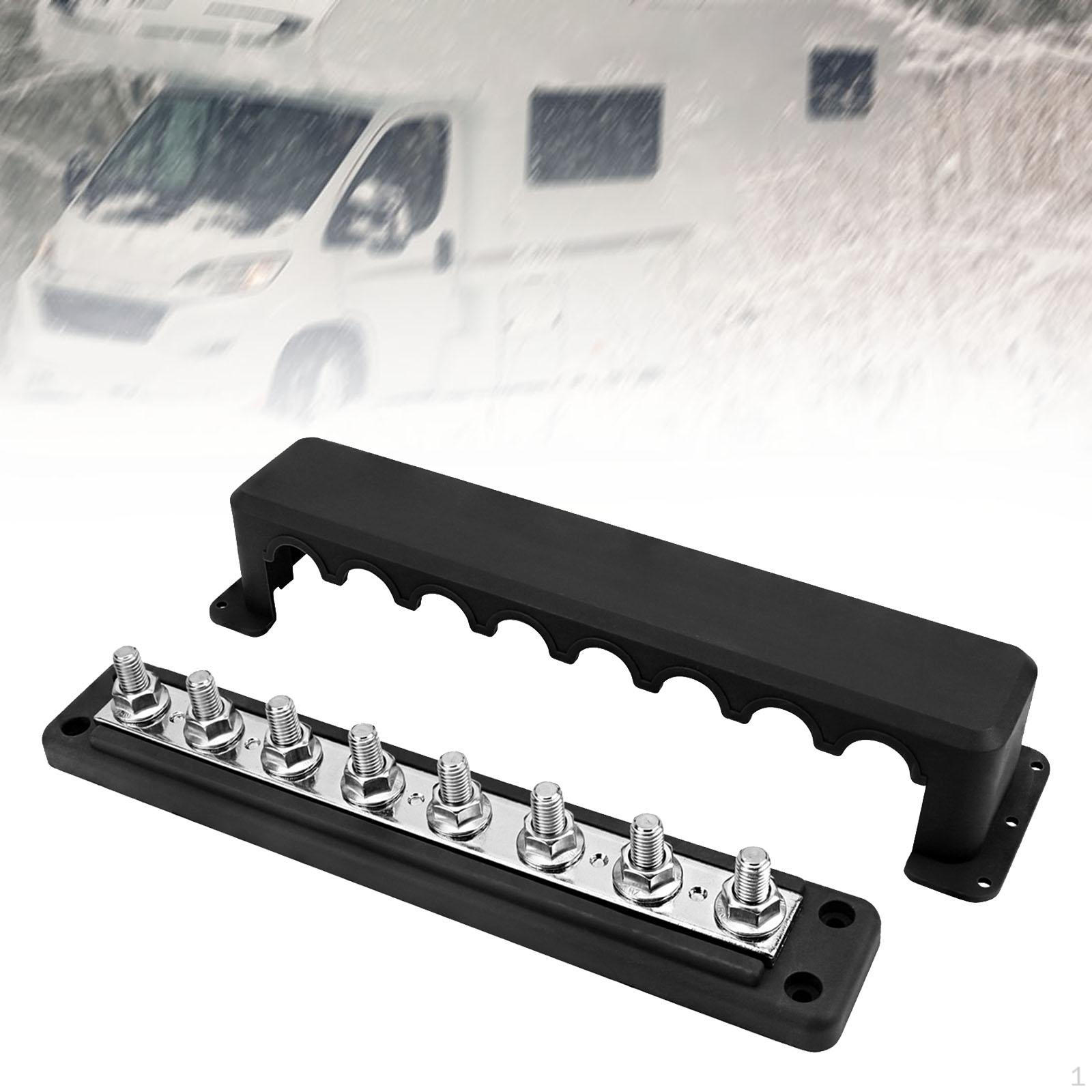 M10 Bus Bar Terminal Block for 12-48V Battery Applications in RV And Car чорний
M10 Bus Bar Terminal Block for 12-48V Battery Applications in RV And Car чорний