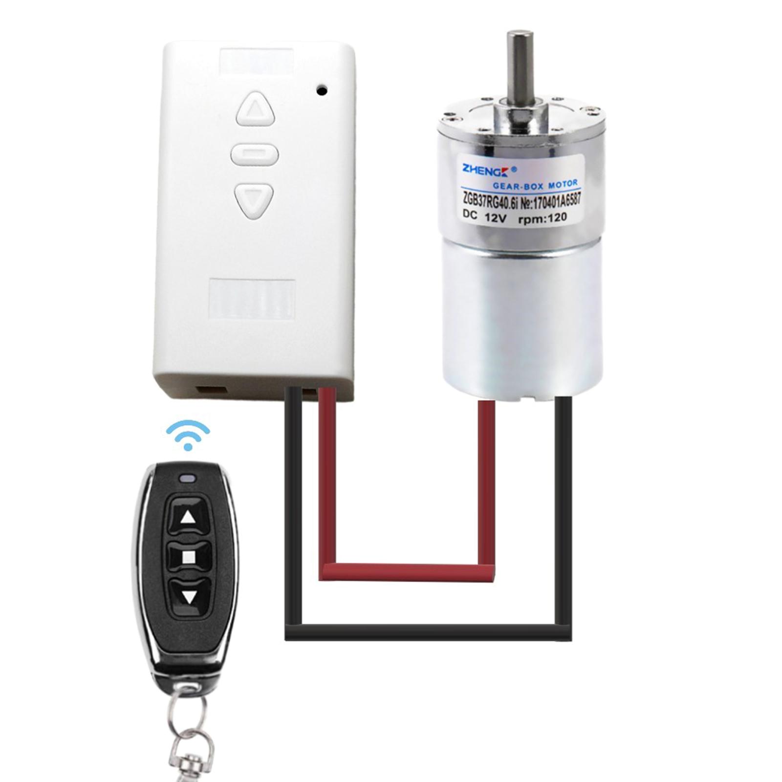 Motor Control Switches for DC12V-36V Motors Remote Controlled Manual Controller with Limit Switches used for Curtains білий
Motor Control Switches for DC12V-36V Motors Remote Controlled Manual Controller with Limit Switches used for Curtains білий
