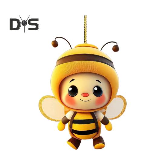 Подвесной орнамент в виде пчелы для автомобиля, акриловая пчела, праздничный декор, милый брелок для ключей в виде пчелы, сумка для салона автомобиля, подарок на ключ D
Подвесной орнамент в виде пчелы для автомобиля, акриловая пчела, праздничный декор, милый брелок для ключей в виде пчелы, сумка для салона автомобиля, подарок на ключ D
