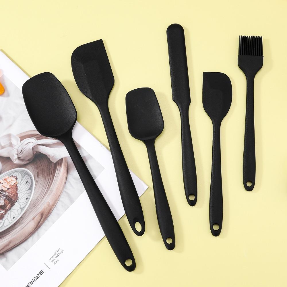6PCS/SET Heat-resistant Silicone Spatula Set Food Grade Cream Scraper Butter Spreader Pastry
6PCS/SET Heat-resistant Silicone Spatula Set Food Grade Cream Scraper Butter Spreader Pastry