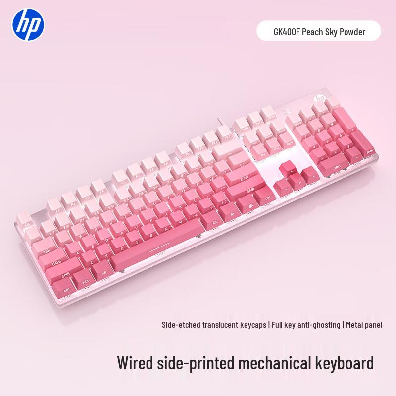 HP GK400F Wired Mechanical Gaming Keyboard
HP GK400F Wired Mechanical Gaming Keyboard
