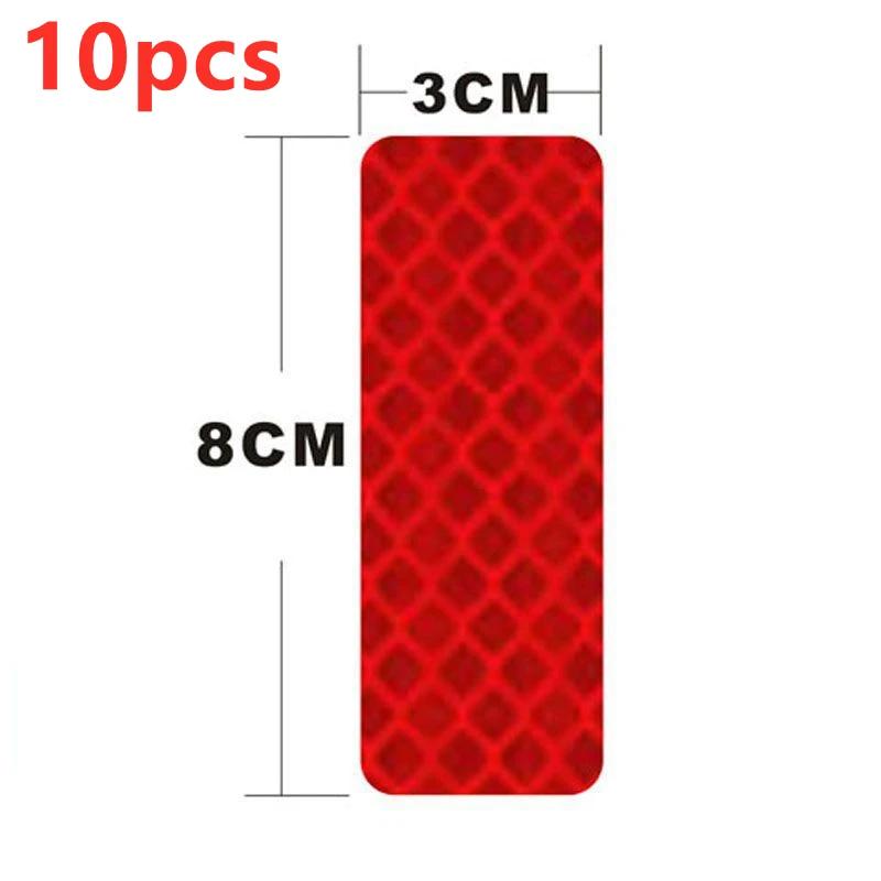 10pcs Car Bumper Reflective Stickers Reflector Tape for Night Riding Walking Car Reflective Arrow Sticker
10pcs Car Bumper Reflective Stickers Reflector Tape for Night Riding Walking Car Reflective Arrow Sticker