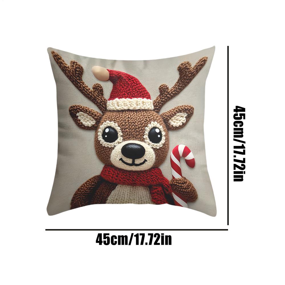 Christmas Pillowcase 4 Pieces Christmas Decorations With Invisible Zipper 17.7 X 17.7 Inches Throw Pillow Cases For Living Room
Christmas Pillowcase 4 Pieces Christmas Decorations With Invisible Zipper 17.7 X 17.7 Inches Throw Pillow Cases For Living Room