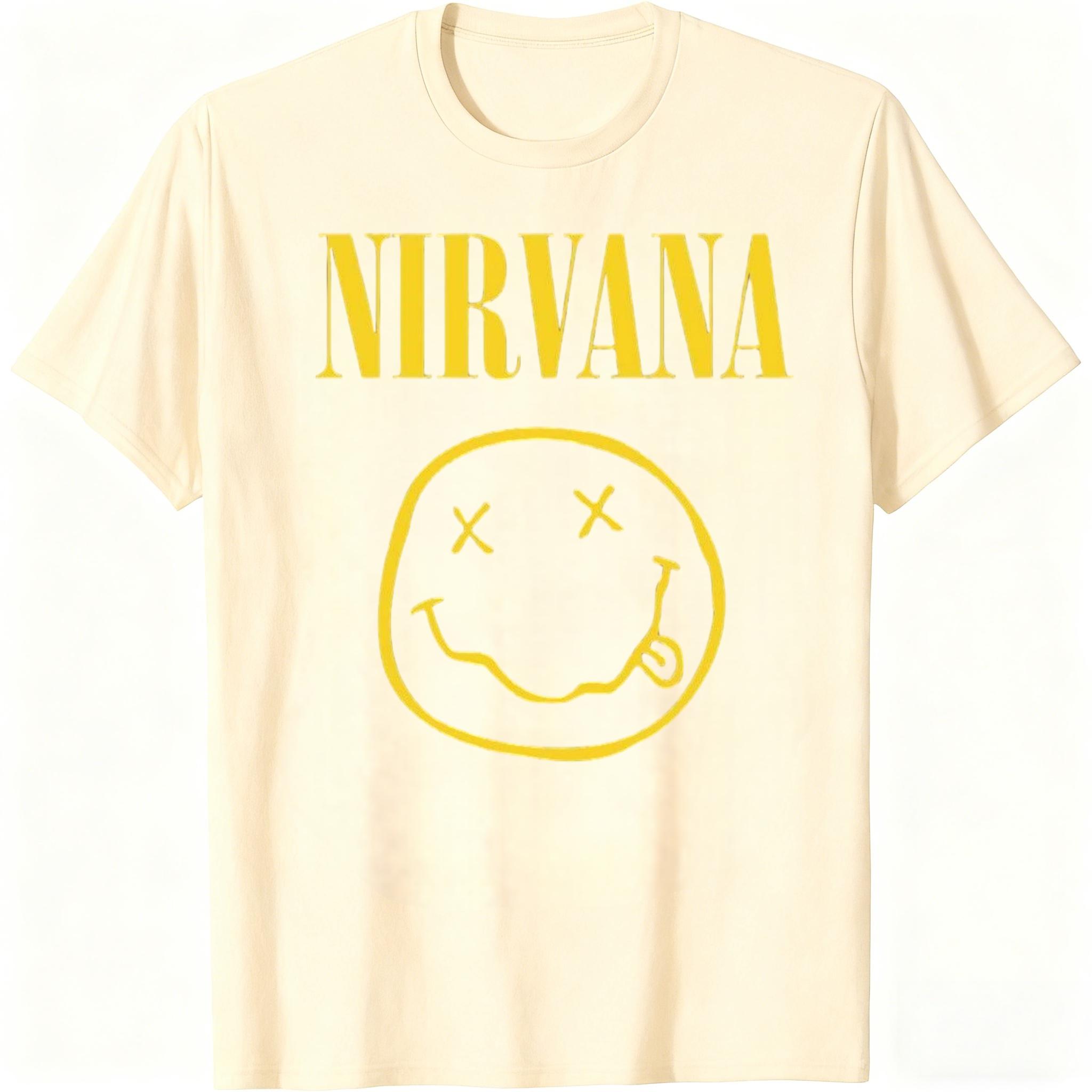2026 Fashion New Nirvana Rock Band UNISEXs Cotton Tshirt Hiphop Style UNISEXs and Womens Oversized Y2K Tee Casual Outdoor Street 4XL
2026 Fashion New Nirvana Rock Band UNISEXs Cotton Tshirt Hiphop Style UNISEXs and Womens Oversized Y2K Tee Casual Outdoor Street 4XL