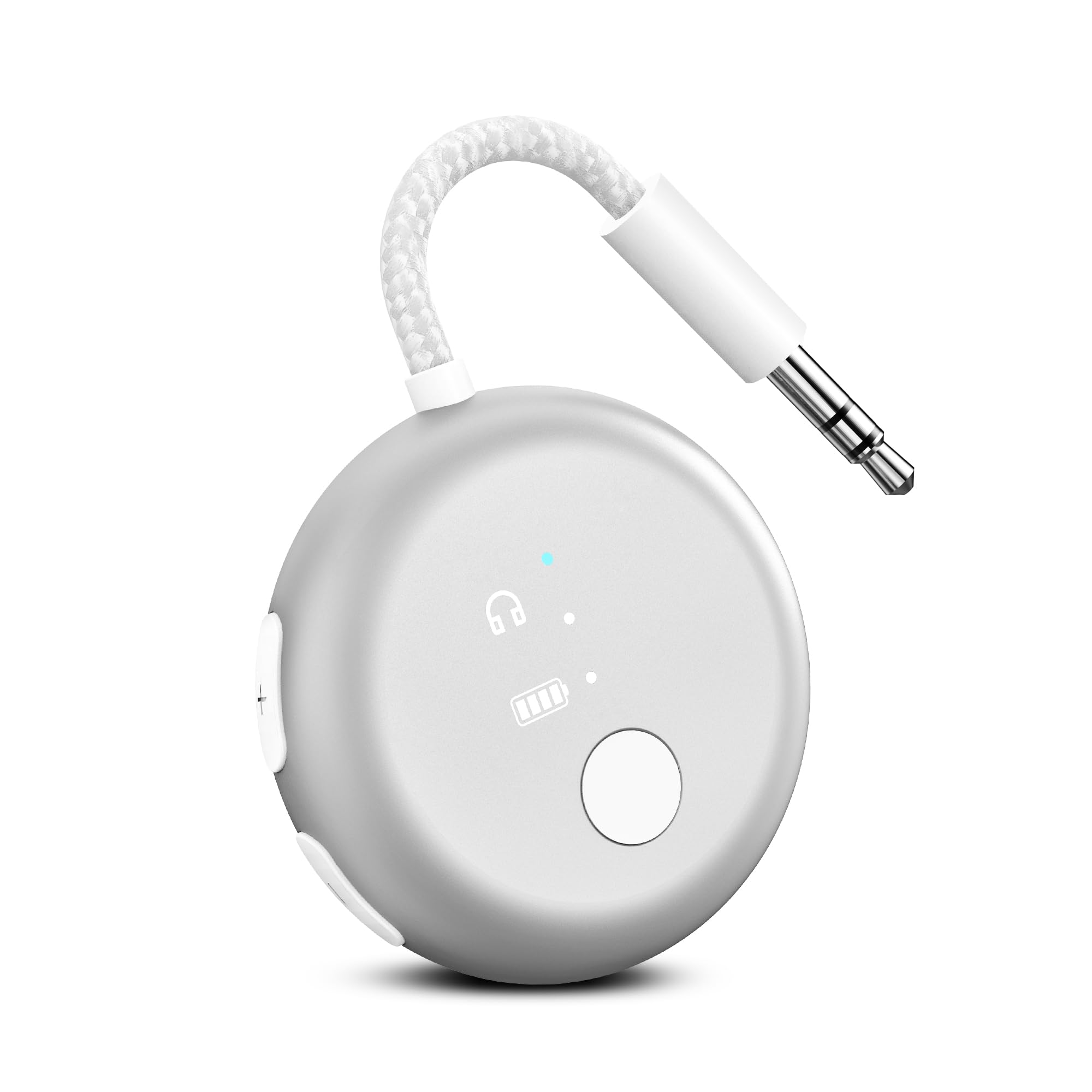Avantree SoundJet R1 Airplane Bluetooth Adapter for Headphones AirPods Travel Wireless Audio Transmitter with aptX Adaptive 20H Qualcomm Sky Blue - &
Avantree SoundJet R1 Airplane Bluetooth Adapter for Headphones AirPods Travel Wireless Audio Transmitter with aptX Adaptive 20H Qualcomm Sky Blue - &
