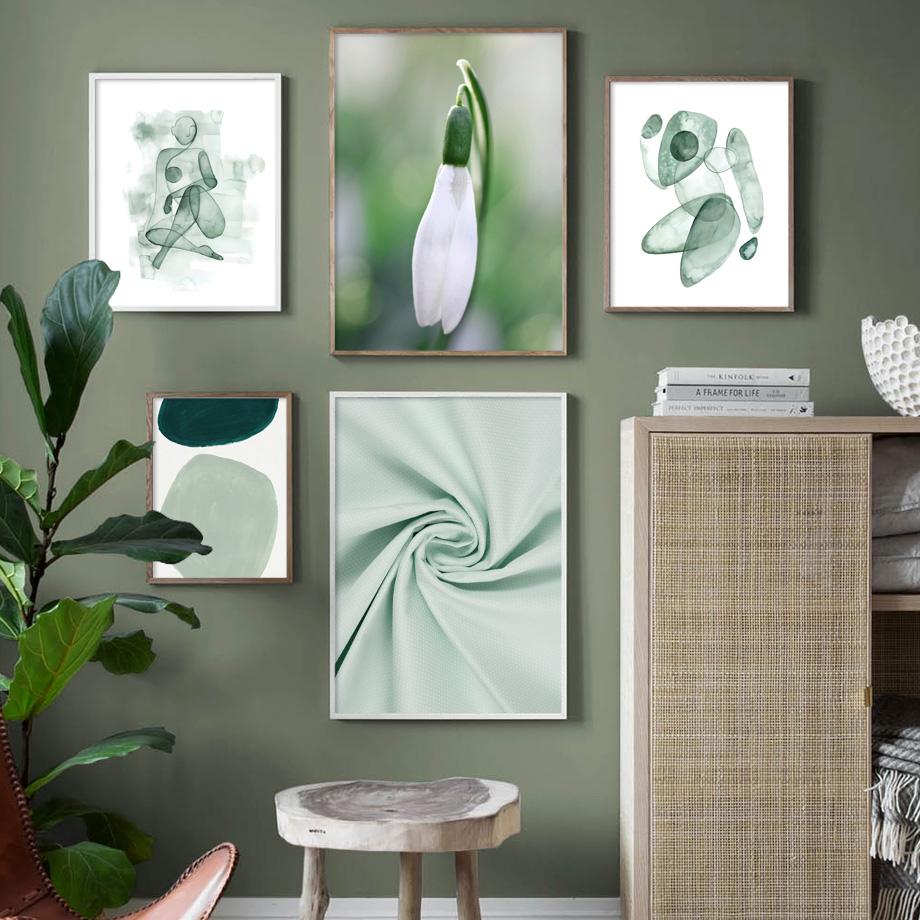 Poster Print Wall Picture for Living Room Home Decor Green Geometric Figure Flower Wall Art Canvas Painting
Poster Print Wall Picture for Living Room Home Decor Green Geometric Figure Flower Wall Art Canvas Painting