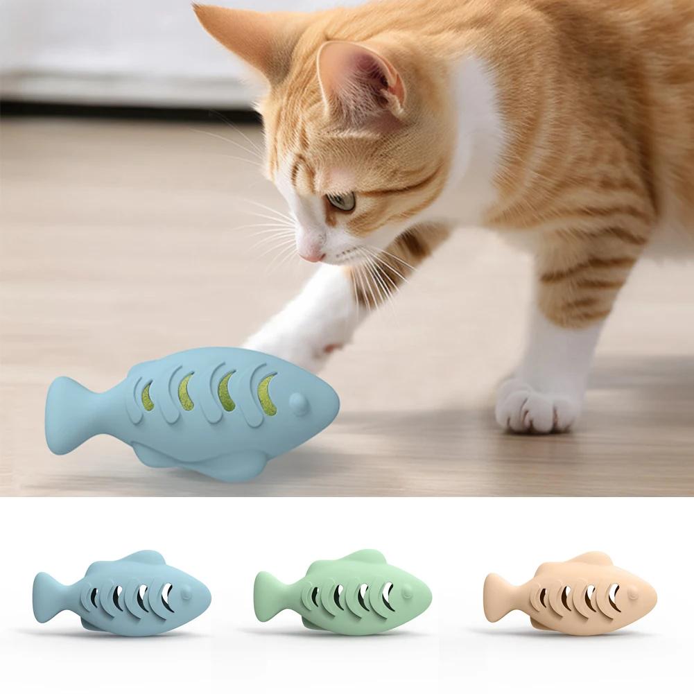 Cat Toy Interactive Silicone Fish Pet Toys for Kitten Teeth Cleaning Leak Food Cat Chew Toys Food Storage Toy Pet Supplies
Cat Toy Interactive Silicone Fish Pet Toys for Kitten Teeth Cleaning Leak Food Cat Chew Toys Food Storage Toy Pet Supplies