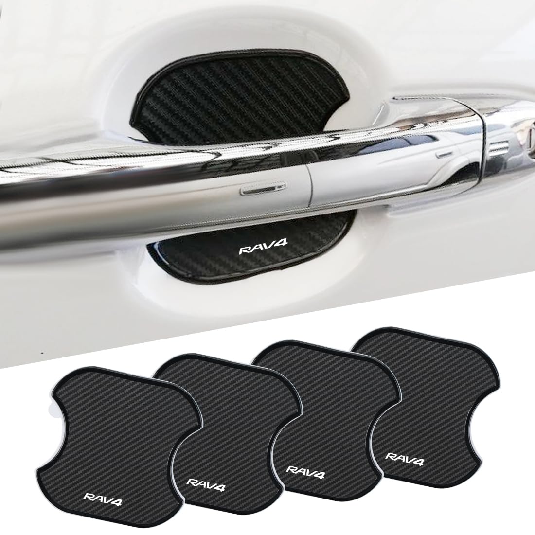 Door Handle Protector for RAV4 Exclusive Door Knob Suitable for All RAV4 Scratch Prevention Protective Car Paint Easy TPU Material Carbon 4 Exterior чорний
Door Handle Protector for RAV4 Exclusive Door Knob Suitable for All RAV4 Scratch Prevention Protective Car Paint Easy TPU Material Carbon 4 Exterior чорний