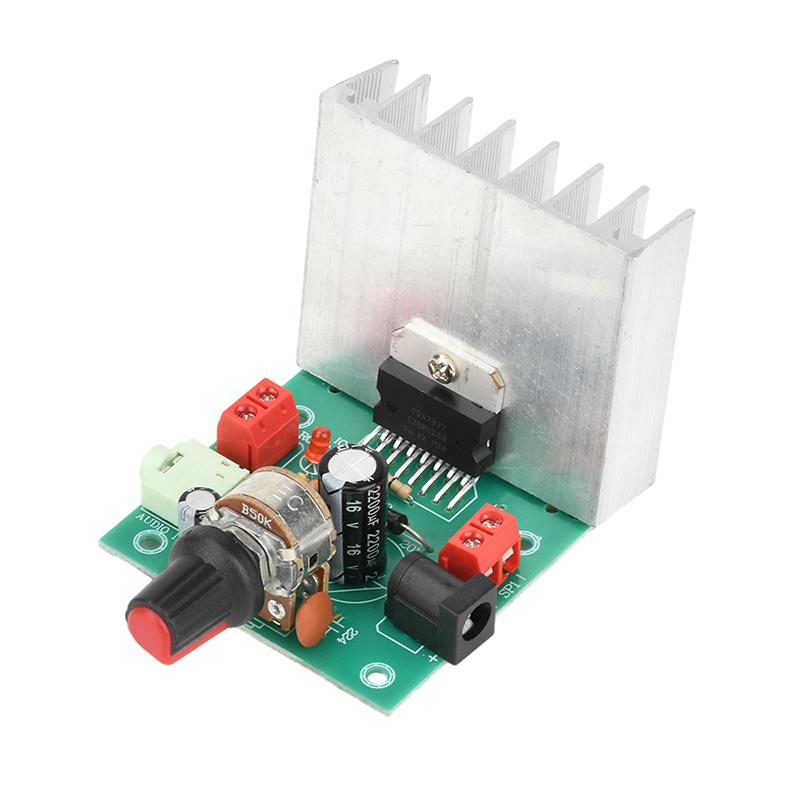 TDA7377 35W+35W Dual Channel Amplifier Board DC 12V Audio Amplifier 35W+35W
TDA7377 35W+35W Dual Channel Amplifier Board DC 12V Audio Amplifier 35W+35W