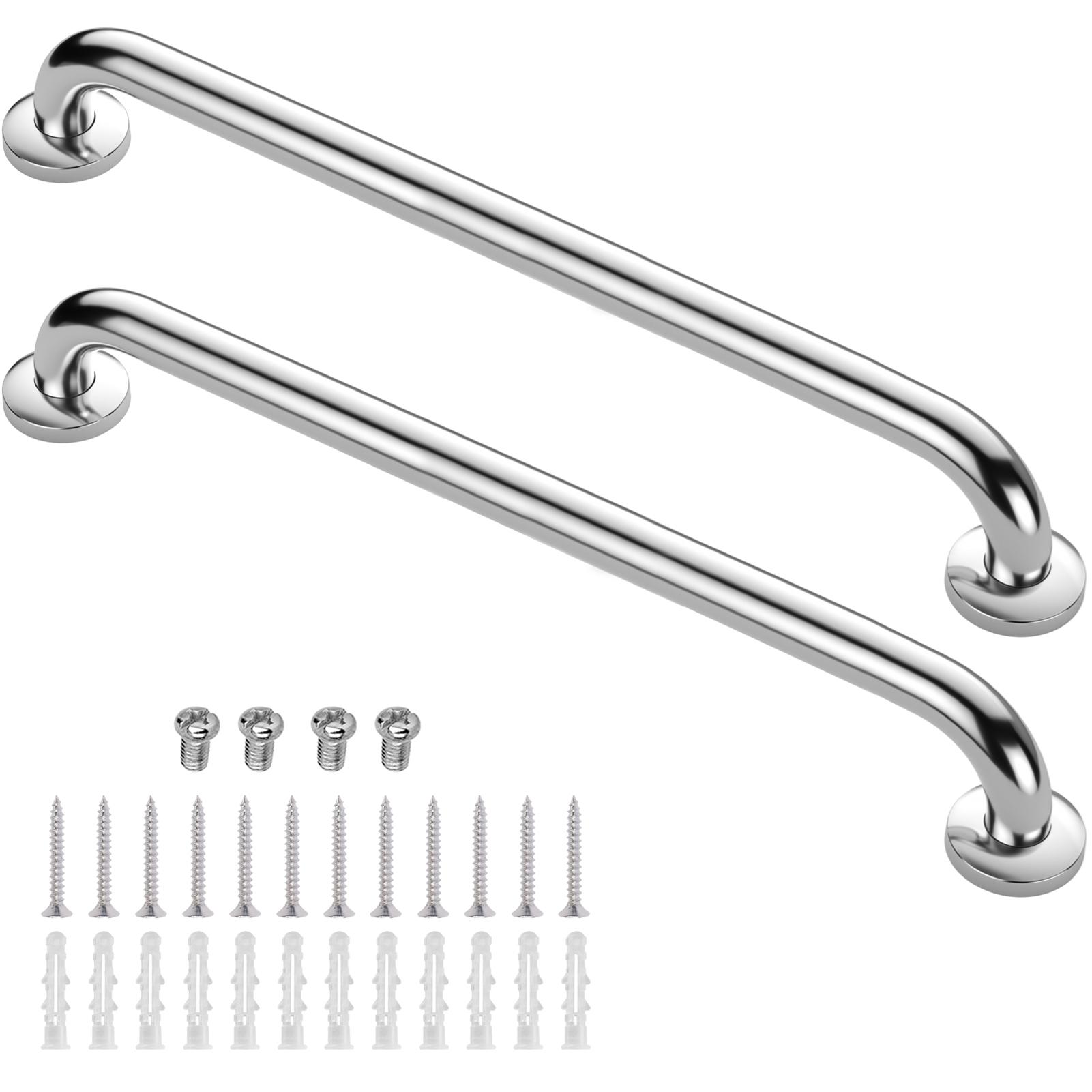 Grab Bar for Bathtubs 2 Pack Shower Grab Bar 18 Inch 304 Stainless Steel Bathroom Safety Grab Bar for Shower Chair Bench
Grab Bar for Bathtubs 2 Pack Shower Grab Bar 18 Inch 304 Stainless Steel Bathroom Safety Grab Bar for Shower Chair Bench