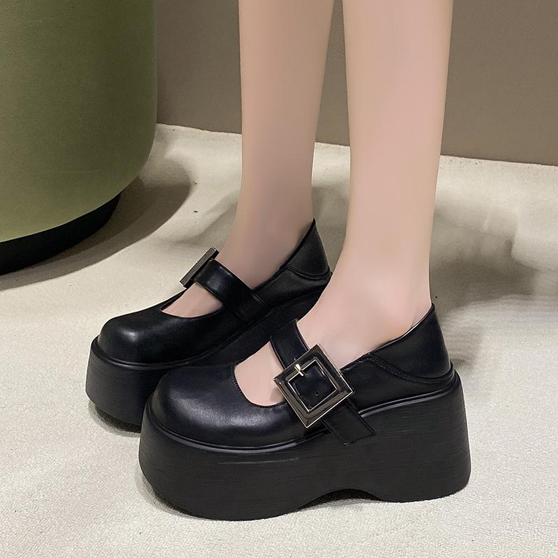 9CM New Autmn Synthetc Leather Platform Wedge Comfortable 2025 Summer Spring Fashion Women Fashion Buckle Shoes Mary Jane Pumps 34 чорний
9CM New Autmn Synthetc Leather Platform Wedge Comfortable 2025 Summer Spring Fashion Women Fashion Buckle Shoes Mary Jane Pumps 34 чорний