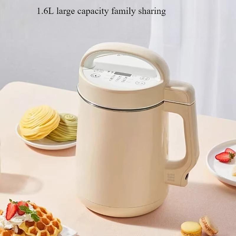 220V Soybean Milk Machine Mesh Less Grinding Multi Function Automatic Wall Breaking Juicing No Boiling No Filtering
220V Soybean Milk Machine Mesh Less Grinding Multi Function Automatic Wall Breaking Juicing No Boiling No Filtering