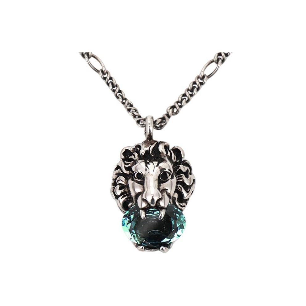 Gucci Crystal Lion Head Fashion Jewelry Vintage Style Shiny Crystal Necklace Unisex necklace Silver 412885-J3F42-8162 Dust Bag+Box (Random Color),F,Palladium Gold
Gucci Crystal Lion Head Fashion Jewelry Vintage Style Shiny Crystal Necklace Unisex necklace Silver 412885-J3F42-8162 Dust Bag+Box (Random Color),F,Palladium Gold