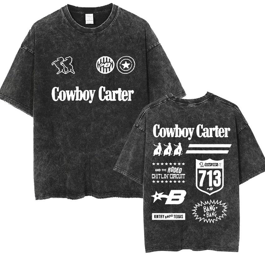 Vintage Washed Beyonc Cowboy Carter Album Print T Shirts Unisex Womens Hip Hop Aesthetic Short Sleeve Tshirt Yk Streetwear S
Vintage Washed Beyonc Cowboy Carter Album Print T Shirts Unisex Womens Hip Hop Aesthetic Short Sleeve Tshirt Yk Streetwear S