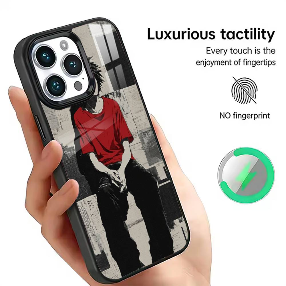 Death Note L Lawliet Phone Case For iPhone17,16,15,14,13,12,11 Plus,Pro Magnetic with Magsafe Wireless Charging iPhone12PROMAX
Death Note L Lawliet Phone Case For iPhone17,16,15,14,13,12,11 Plus,Pro Magnetic with Magsafe Wireless Charging iPhone12PROMAX