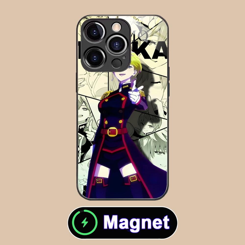 Mato seihei no slave Tenka Izumo Glass MagSafe Mobile Phone Case for iPhone 17 16 15 14 13 12 11 Air Pro Max Plus Mini Colorful iPhone 11 Pro Max
Mato seihei no slave Tenka Izumo Glass MagSafe Mobile Phone Case for iPhone 17 16 15 14 13 12 11 Air Pro Max Plus Mini Colorful iPhone 11 Pro Max